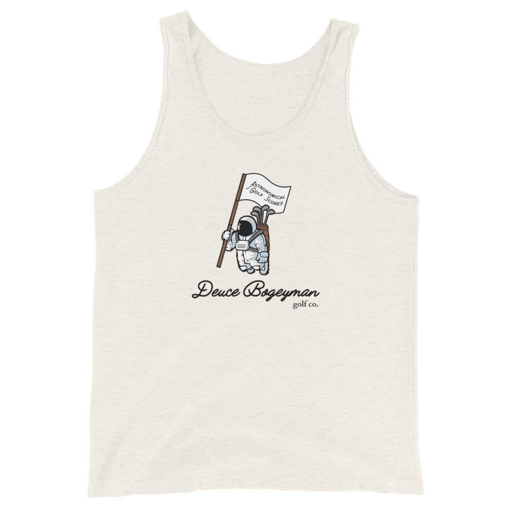 Astronomical Golf Scores Tank Top