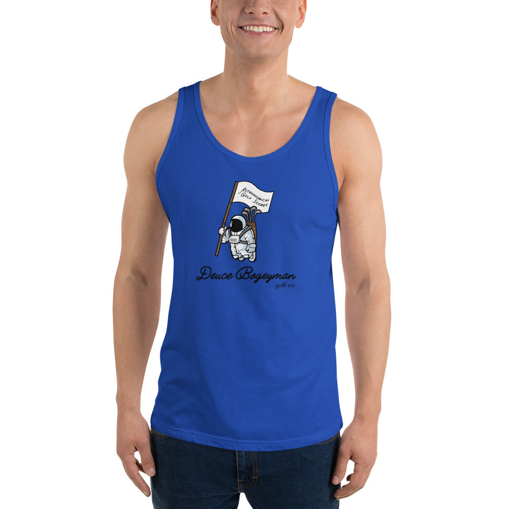 Astronomical Golf Scores Tank Top